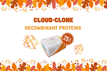 Cloud-Clone: 15% de descuento en protenas recombinantes