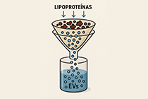Purificas EVs de plasma o suero? Ojo con las lipoprotenas...