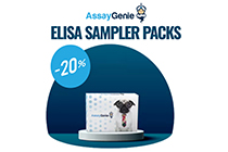�Ahorra tiempo y dinero! 20% de descuento en ELISA Sampler Packs
